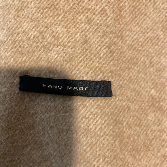 Zara Tan Wool Blend Coat - Picture 6 of 7